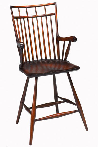 Birdcage Arm Bar Chair | Contemporary Wooden Windsor Bar Arm Chair