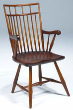 Load image into Gallery viewer, Contemporary Birdcage Arm Chair | Solid Wood Windsor Chair
