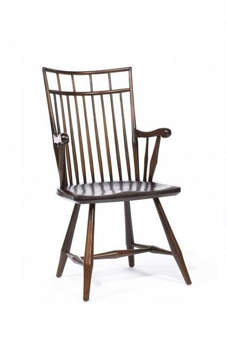 Contemporary Birdcage Arm Chair | Solid Wood Windsor Chair