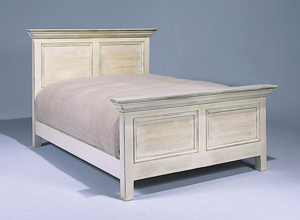The Hampton Bed | Solid Wood Double Panel Country Cottage Bedframe