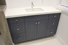 Load image into Gallery viewer, The Invermay Bathroom Vanity | Contemporary Shaker Style Blue Vanity
