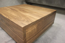 Load image into Gallery viewer, Invermay Coffee Table | Contemporary Solid Walnut Square Coffee Table
