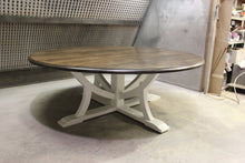 Load image into Gallery viewer, Lake Joseph Circular Dining Table | Contemporary Wood Pedestal Table
