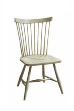 Load image into Gallery viewer, Low Fan Back Side Chair | Contemporary Solid Wood Windsor Dining Chair
