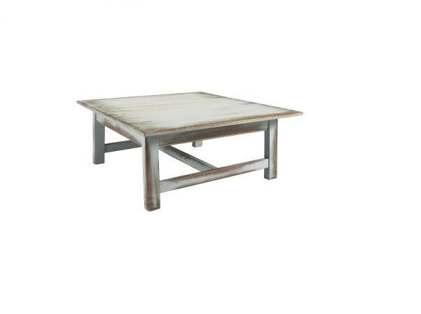 Stafford Coffee Table | Square Country +Rustic Solid Wood Coffee Table