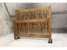 Load image into Gallery viewer, The Slat Bed | Contemporary + Country Wood Slat Head And Foot Board
