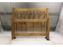Load image into Gallery viewer, The Slat Bed | Contemporary + Country Wood Slat Head And Foot Board