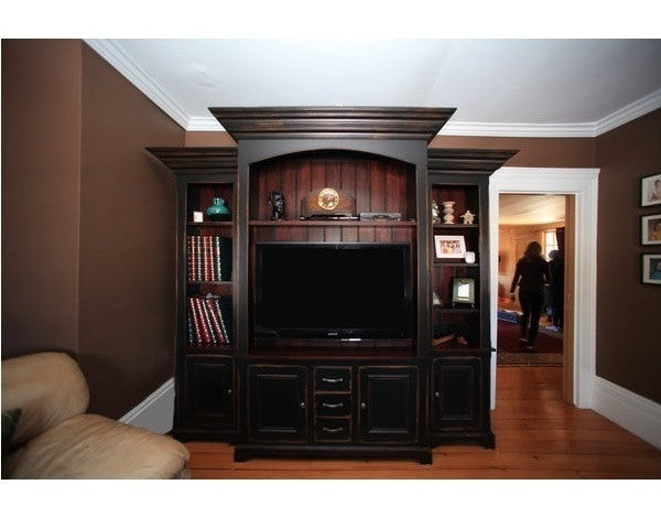The Andrew Entertainment Unit | Country Living Room Media Cabinet