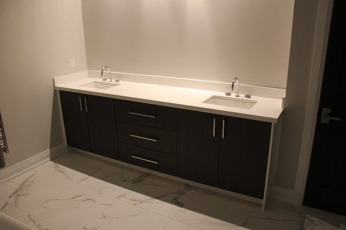Cortleigh Double Sink Vanity | Contemporary Ensuite Double Sink Vanity