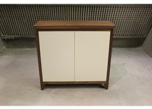 Load image into Gallery viewer, The Denham Dresser | Walnut + White Mid-Century Modern Bedroom Dresser
