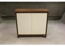 Load image into Gallery viewer, The Denham Dresser | Walnut + White Mid-Century Modern Bedroom Dresser