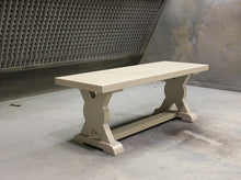 Load image into Gallery viewer, Highbourne Bench | Custom Contemporary + Rustic Wood Dining Benches
