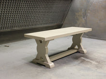 Load image into Gallery viewer, Highbourne Bench | Custom Contemporary + Rustic Wood Dining Benches