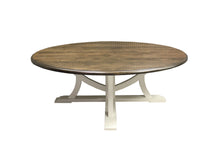 Load image into Gallery viewer, Lake Joseph Circular Dining Table | Contemporary Wood Pedestal Table
