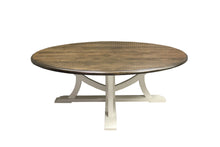 Load image into Gallery viewer, Lake Joseph Circular Dining Table | Contemporary Wood Pedestal Table