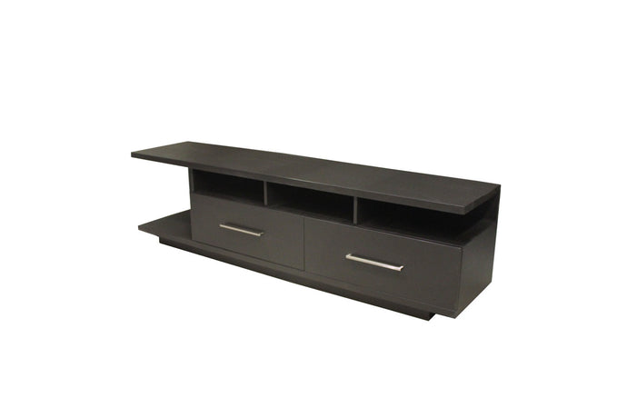 The Lawrence Park Media Unit | Contemporary Solid Wood Media Cabinet