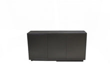 Load image into Gallery viewer, Mack Dining Room Buffet | Black Solid Wood Modern Dining Room Buffet