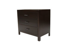 Load image into Gallery viewer, Montgomery Night Table | Contemporary 3-Drawer Rectangular End Table
