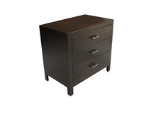 Load image into Gallery viewer, The Montgomery Night Table | Contemporary 3-Drawer Night Table