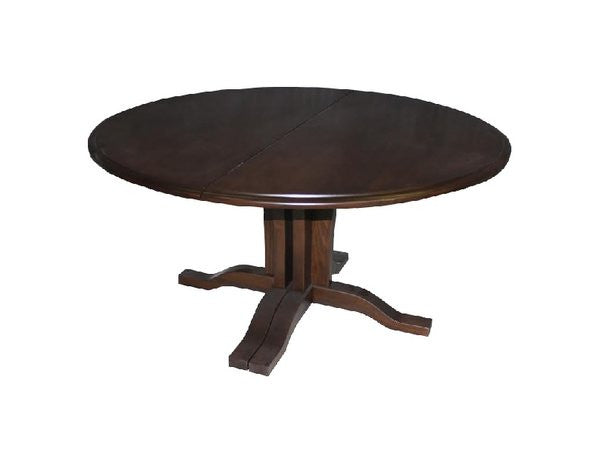 The St. Clements Table | Contemporary Solid Wood Circular Dining Table