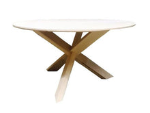 Load image into Gallery viewer, The Trifecta Table | Circular Contemporary Solid Wood Dining Table
