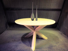 Load image into Gallery viewer, The Trifecta Table | Circular Contemporary Solid Wood Dining Table
