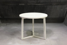 Load image into Gallery viewer, Winona Dining Table | White Wood Circular Contemporary 3 Legged Table
