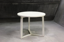 Load image into Gallery viewer, Winona Dining Table | White Wood Circular Contemporary 3 Legged Table