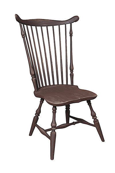 Traditional Fan Back Side Chair | Traditional Wooden Windsor Chair
