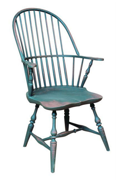 Traditional Sack Back Arm Chair | Traditional Wood Windsor Arm Chair