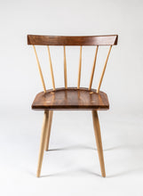 Load image into Gallery viewer, Modern Low Back Walnut Windsor Chair