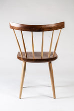 Load image into Gallery viewer, Modern Low Back Walnut Windsor Chair
