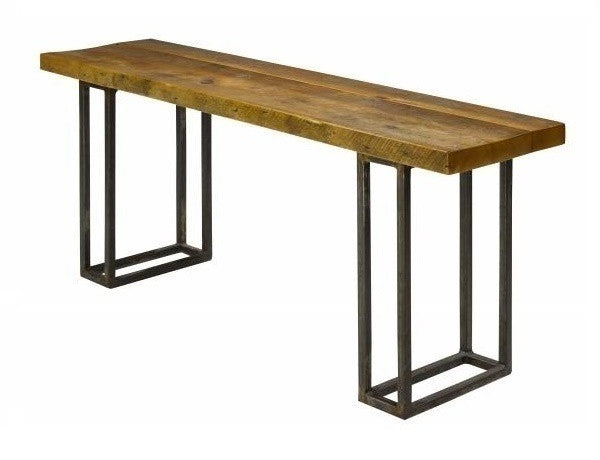 Reclaimed Pine w/ Steel Buffet | Rustic Solid Wood + Metal Sideboard