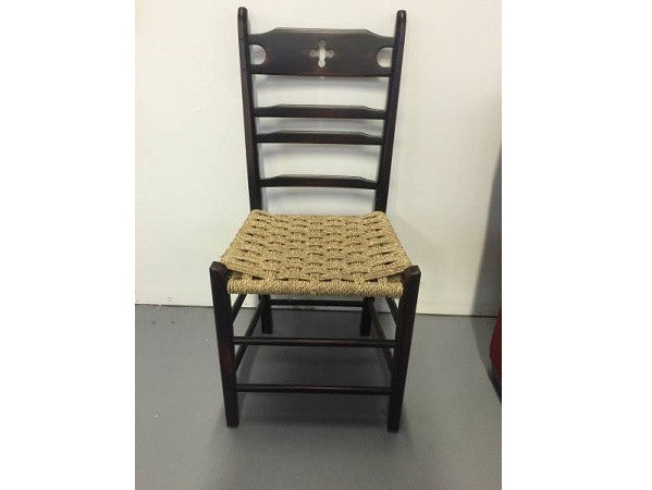 Black Cloverleaf Side Chair