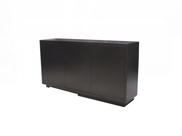Mack Dining Room Buffet | Black Solid Wood Modern Dining Room Buffet