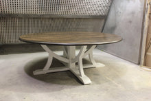 Load image into Gallery viewer, Lake Joseph Circular Dining Table | Contemporary Wood Pedestal Table
