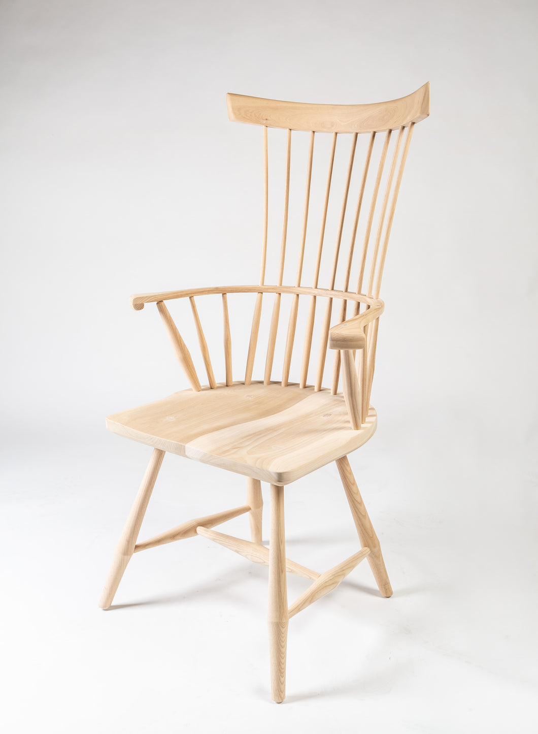 Comb Back Arm Chair