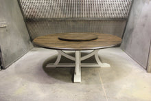 Load image into Gallery viewer, Lake Joseph Circular Dining Table | Formal Wood Pedestal Table
