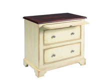Load image into Gallery viewer, Magnolia End Table | Solid Wood Country Rustic Bedroom Night Table

