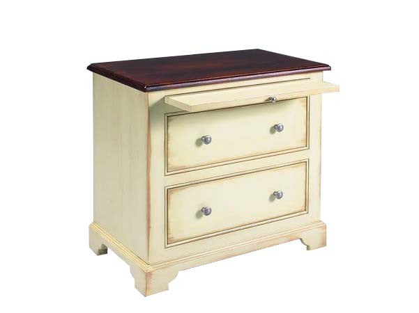 Magnolia End Table | Solid Wood Country Rustic Bedroom Night Table