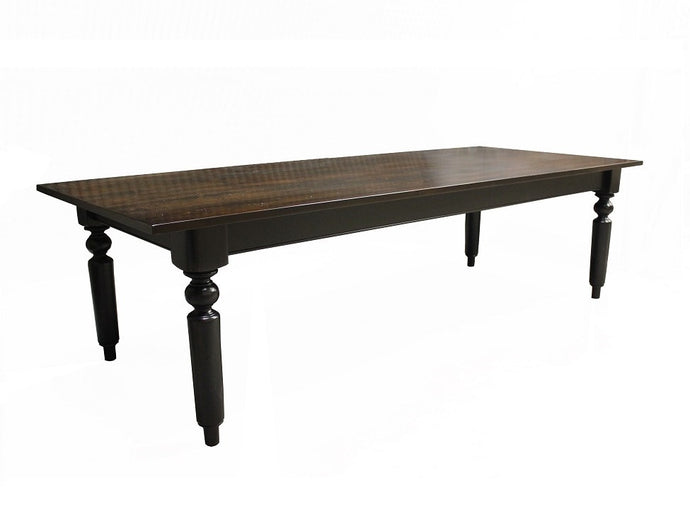 Nantucket Table | Solid Wood Country Rectangular Harvest Dining Table