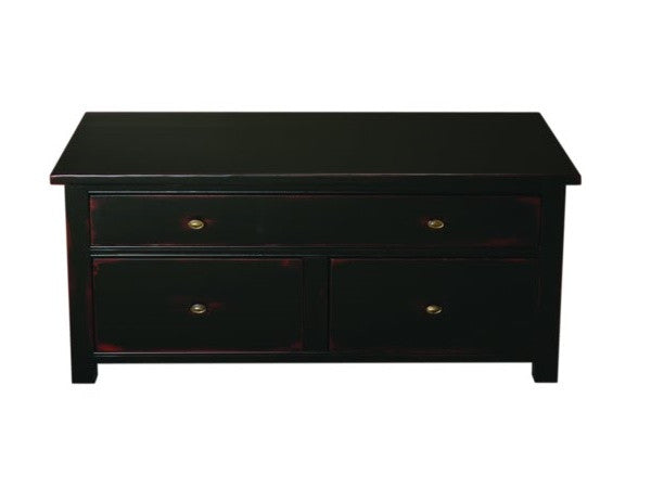 Paxton Coffee Table | Country Rectangular Solid Wood Coffee Table
