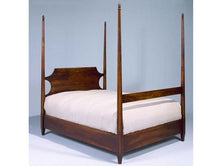 Load image into Gallery viewer, Pencil Post Bed | Solid Wood Contemporary Four Poster Bedframe
