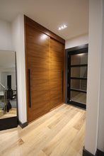 Load image into Gallery viewer, Walnut Closet Sliding Doors
