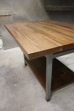 Load image into Gallery viewer, The Adelaide Kitchen Island | Metal + Walnut Industrial Kitchen Isalnd
