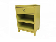 Load image into Gallery viewer, The Crescent Night Table | Contemporary Solid Wood Bedroom End Table
