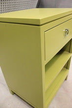 Load image into Gallery viewer, The Crescent Night Table | Contemporary Solid Wood Bedroom End Table
