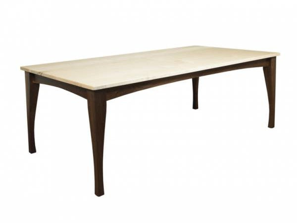 The Crosstown Table | Contemporary Solid Wood Dining Table