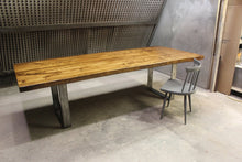 Load image into Gallery viewer, Richmond Dining Table | Contemporary Rectangular Live Edge UBase Table
