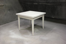 Load image into Gallery viewer, Roslin Dining Table | White Contemporary Wood Square Dinner Table
